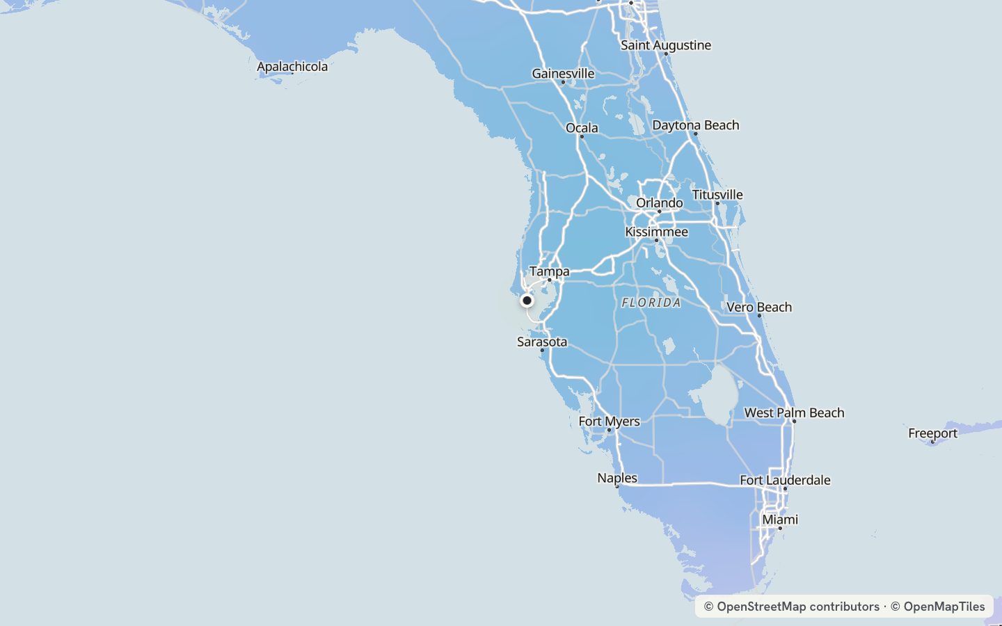 Comfort map around St. Petersburg: 46 just-right days a year